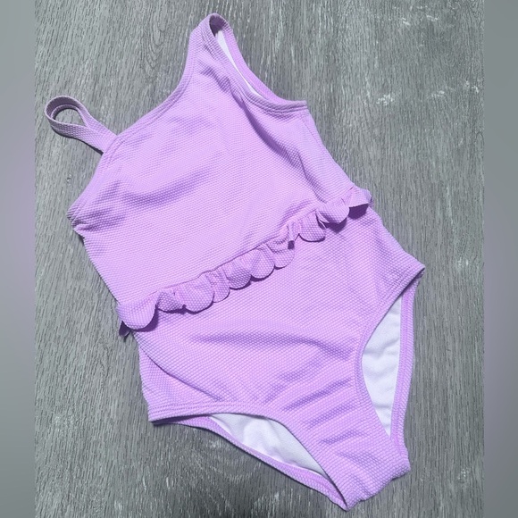 art class Other - Lilac One-Piece Swimsuit with Ruffle Detail